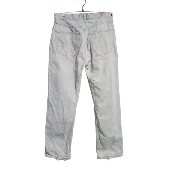 AGOLDE the 90's jean lightest wash high rise straight leg denim size 30