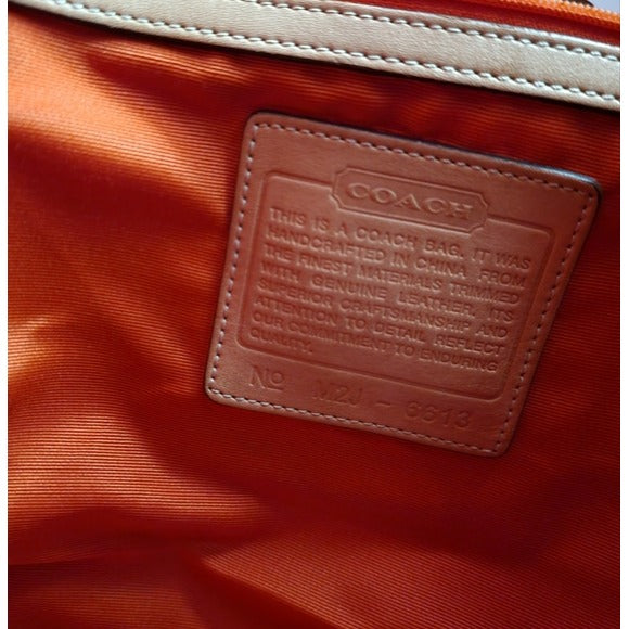 COACH Y2K Signature Jacquard Canvas mini backpack in brown