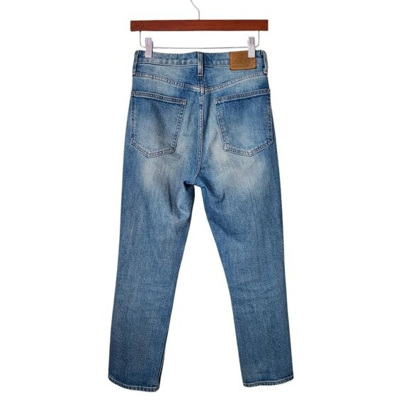 DENIM FORUM The Arlo High Rise straight jeans size 26L