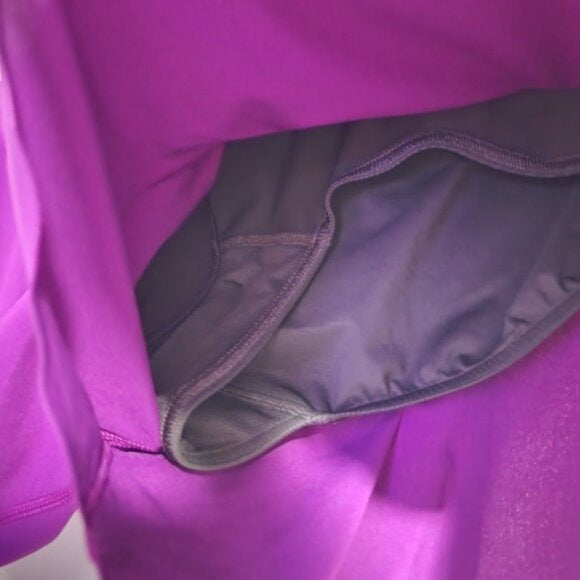 LULULEMON Groovy Run Shorts Bonded Tender Violet size 12