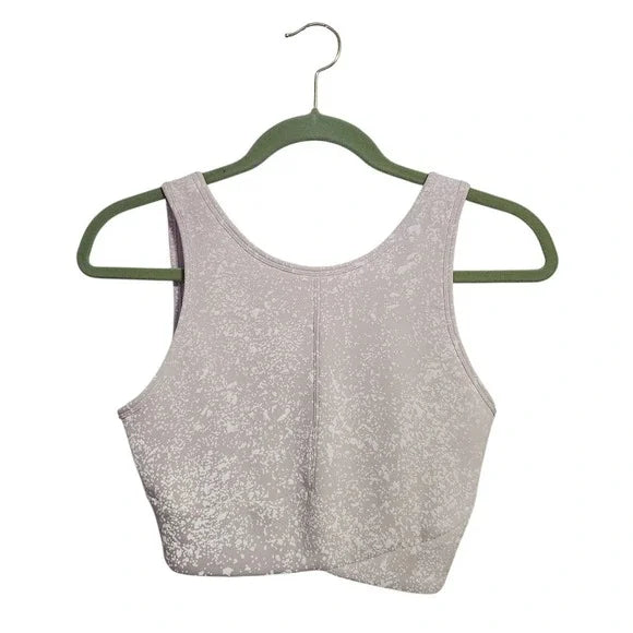 LULULEMON Energetic Edge Cropped Tank 360 Reflectivity Size 6