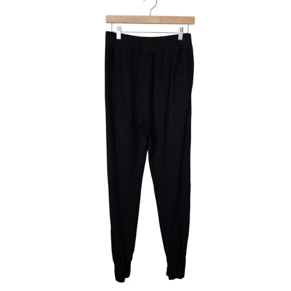 SUNDRY ANTHROPOLOGIE loungewear jogger athleisure pants in black stars size 2
