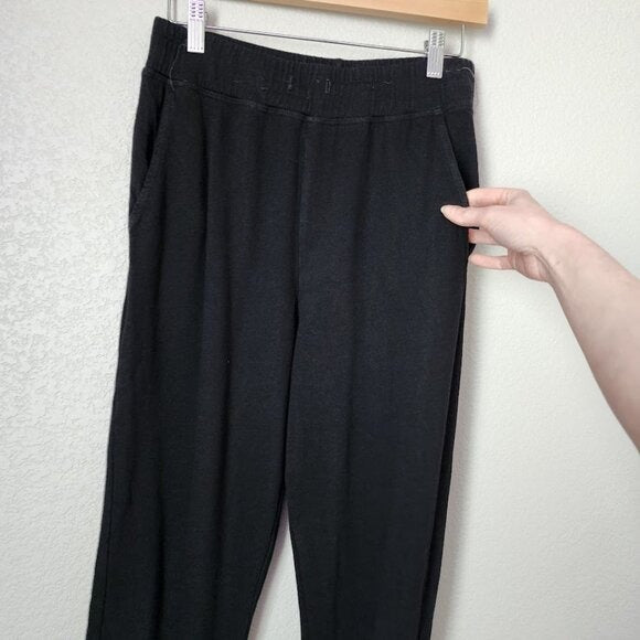 SUNDRY ANTHROPOLOGIE loungewear jogger athleisure pants in black stars size 2