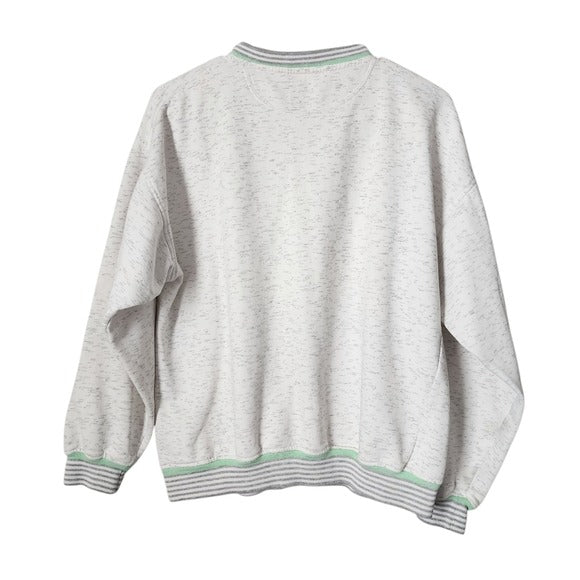 WILSON VOLLEYBALL x VINTAGE 80's heather grey graphic sweatshirt