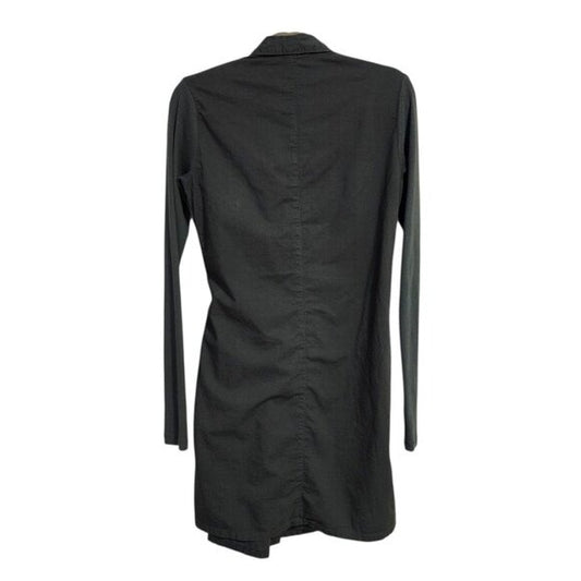 PRAIRIE UNDERGROUND lagenlook asymmetrical ruched ruffle shacked tunic XS