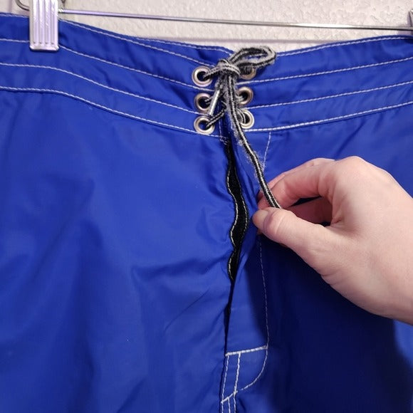 BIRDWELL Beach Britches swim trunks in blue