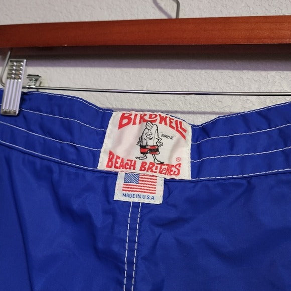 BIRDWELL Beach Britches swim trunks in blue