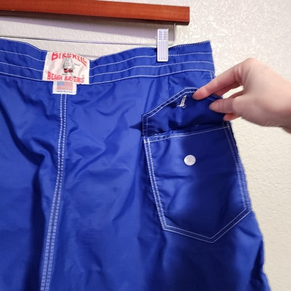 BIRDWELL Beach Britches swim trunks in blue