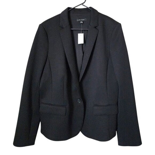 ANN TAYLOR The Tall One-Button Blazer in Double Knit NEW WITH TAGS size 16T