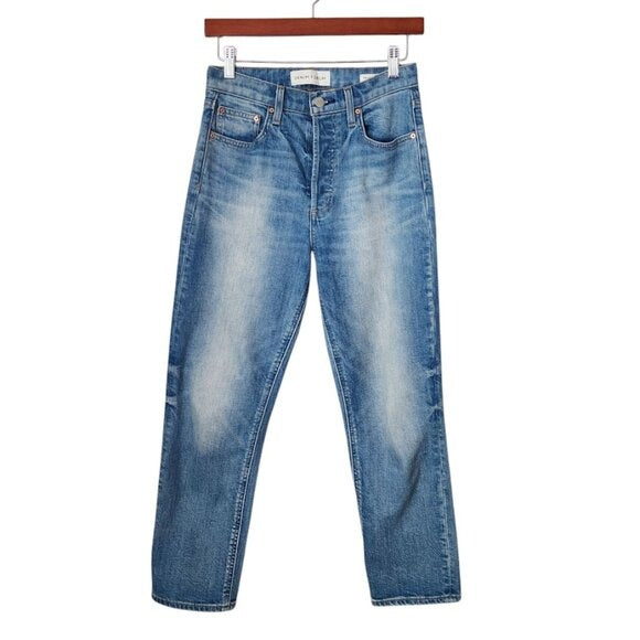DENIM FORUM The Arlo High Rise straight jeans size 26L