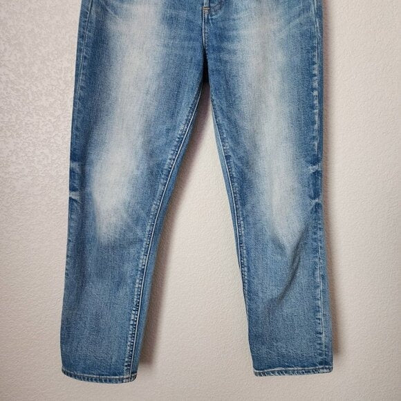 DENIM FORUM The Arlo High Rise straight jeans size 26L