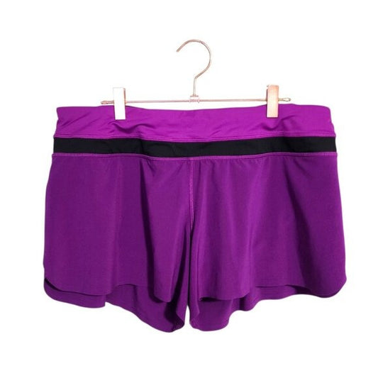 LULULEMON Groovy Run Shorts Bonded Tender Violet size 12