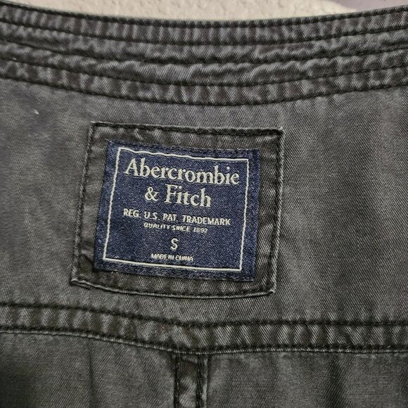ABERCROMBIE & FITCH 100% lyocell jumpsuit in charcoal grey size S
