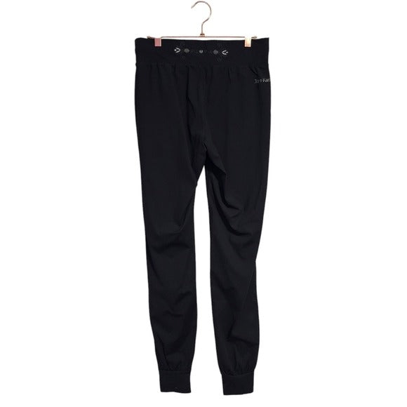 ALP N ROCK athletic athleisure apres ski jogger pants in black size 2