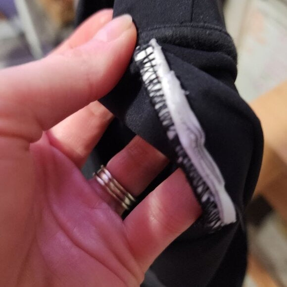 ALP N ROCK athletic athleisure apres ski jogger pants in black size 2