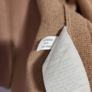 J.CREW Sophie Open-Front Sweater Blazer Tan Camel Knit Jacket Size XS
