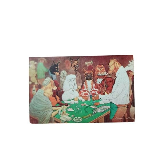 VINTAGE 1960s Las Vegas Postcard – 5¢ Washington Stamp, Written & Mailed from Ne
