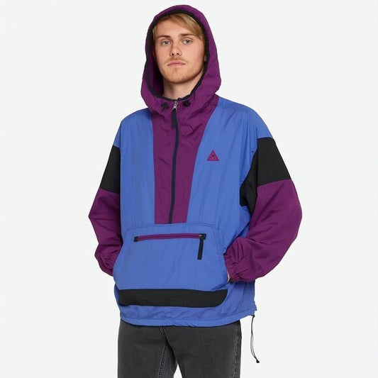 ACG BY NIKE VINTAGE 90s Half Zip Windbreaker Jacket Nylon color block packable L